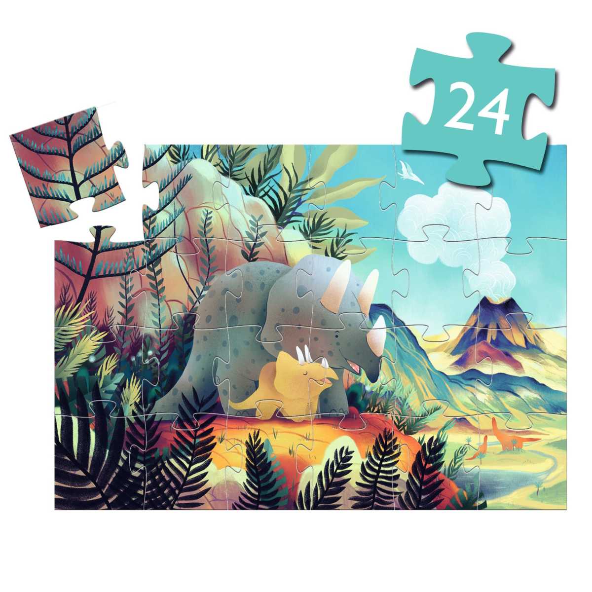 Djeco Puzzle Dino – Bild 2