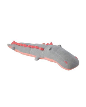 Rice Kids Quilted Crocodile Toy Pink