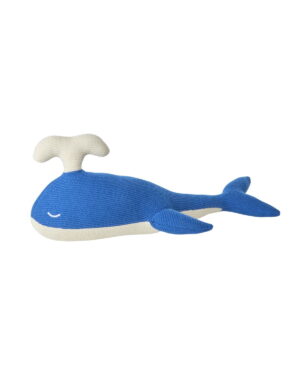 Rice Kids Quilted Toy Whale